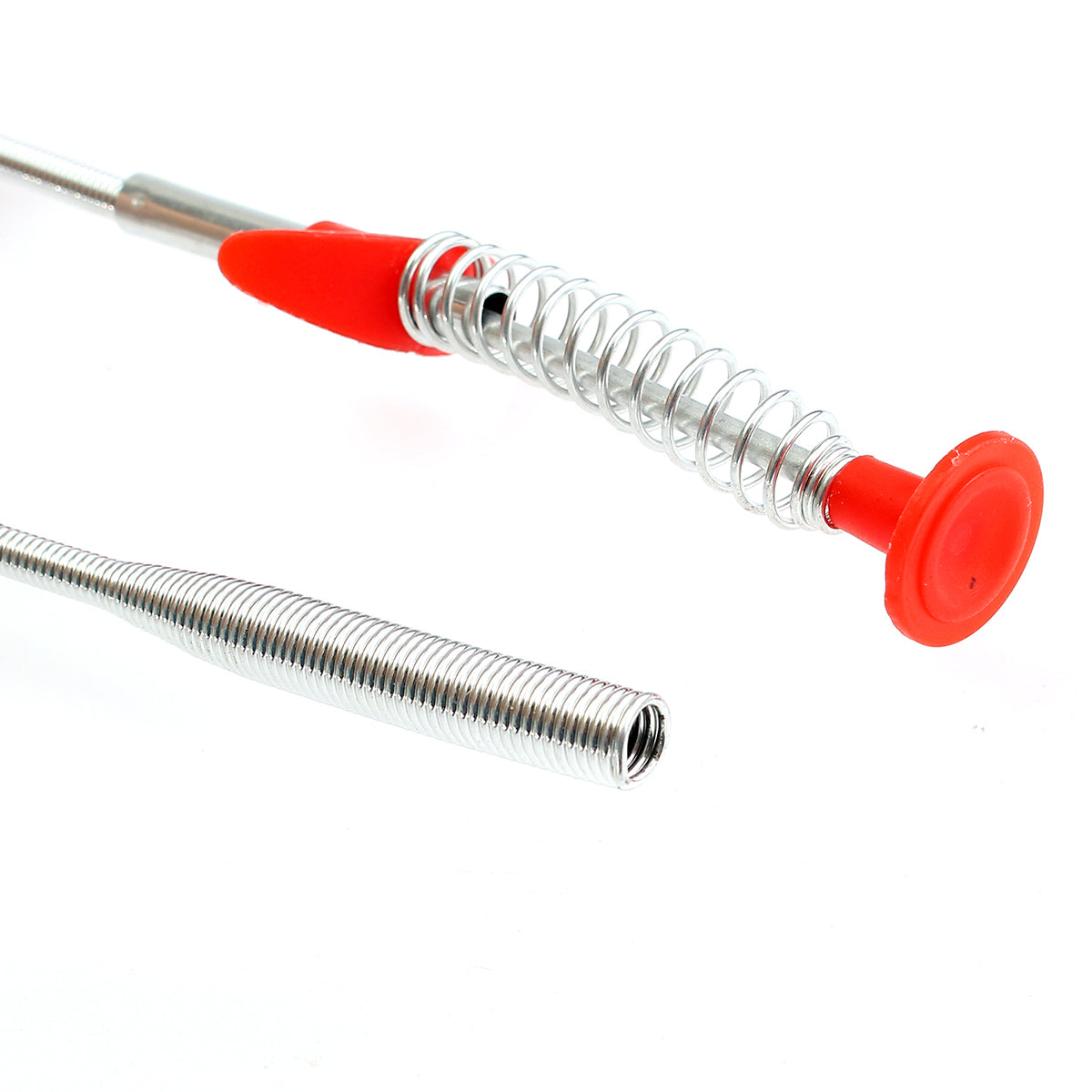 Drain Unblocker Stick Snake Cleaner Hair Remover Brush Tool Sink Kitchen - Techlojee