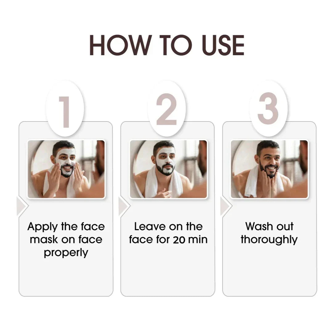 Men's Enzyme De-Tan Face Pack