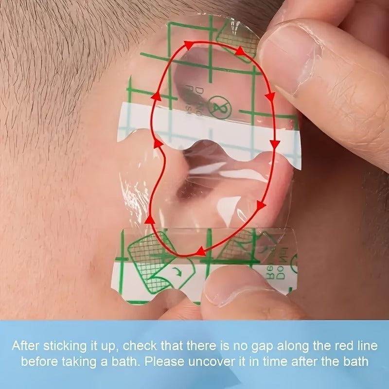 Waterproof Ear Protectors, Suitable for Swimming, Rainy Days