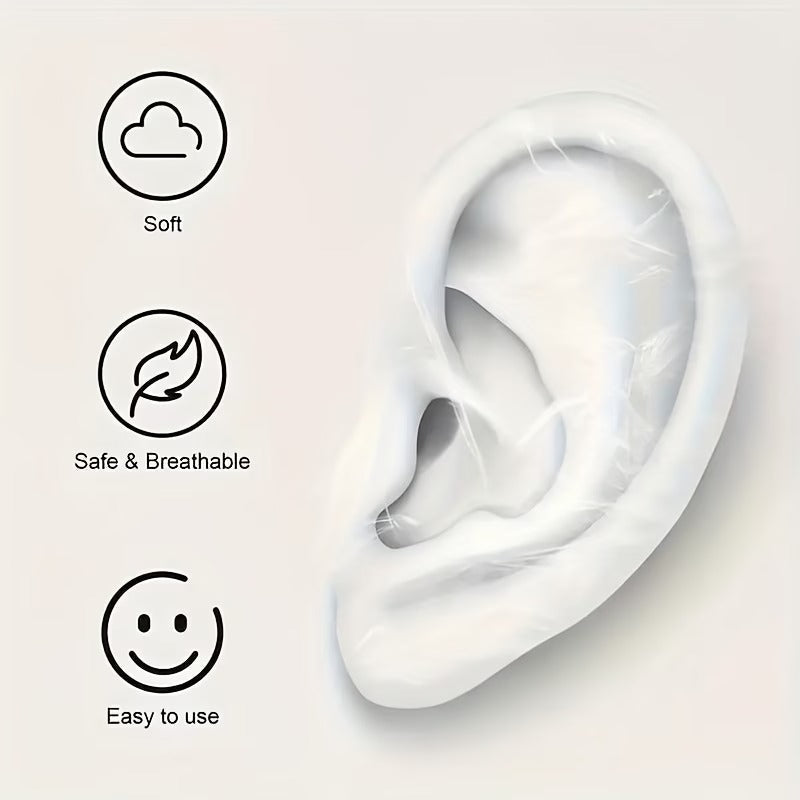 Waterproof Ear Protectors, Suitable for Swimming, Rainy Days