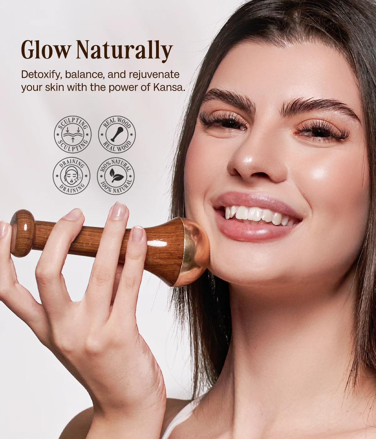 Kansa Wand Foot Massager