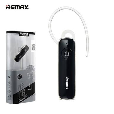 Remax Bluetooth Handsfree T8 Black Color - - Techlojee