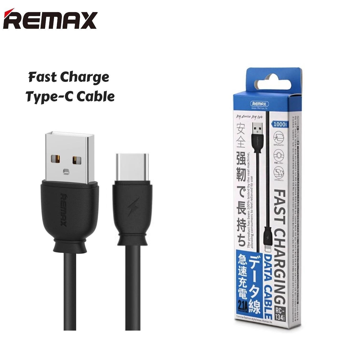 Remax Type C Usb Cable Rc 134a - Techlojee