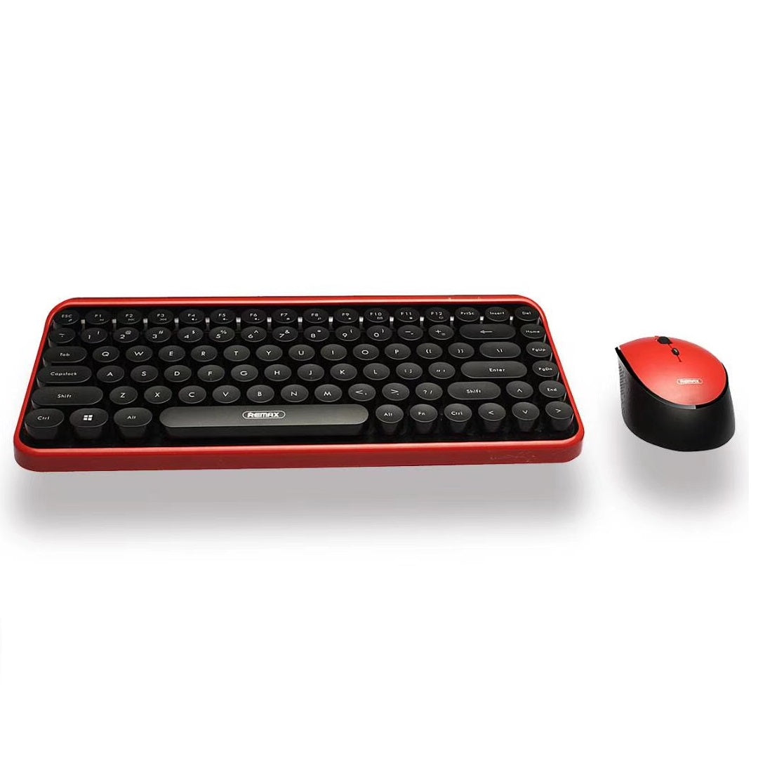 Remax Wireless Keyboard and Mouse 2.4GHZ XII-MK802 - Techlojee
